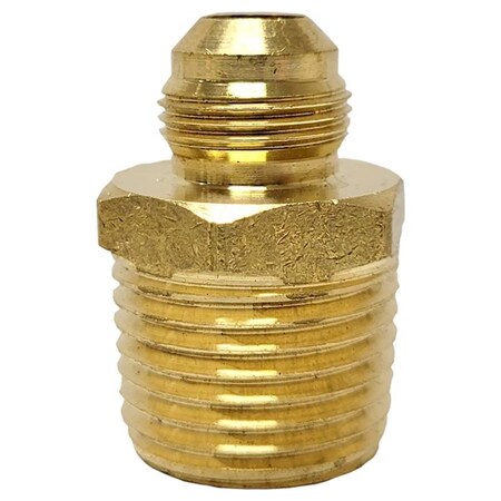 Homeplus+ ATC 3/8 in. Fine Thread Flare X 1/2 in. D Male Brass Connector 6JC120110701084